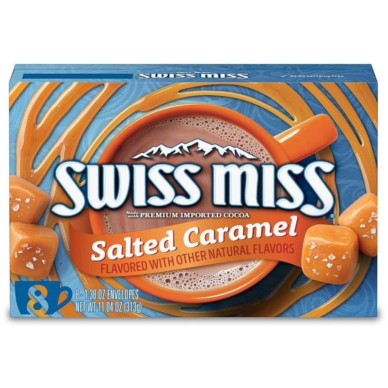 HỘP 8 GÓI SOCOLA NÓNG Swiss Miss Chocolate Hot Cocoa Mix, ĐEN / SỮA / TRẮNG / KHÔNG ĐƯỜNG 3