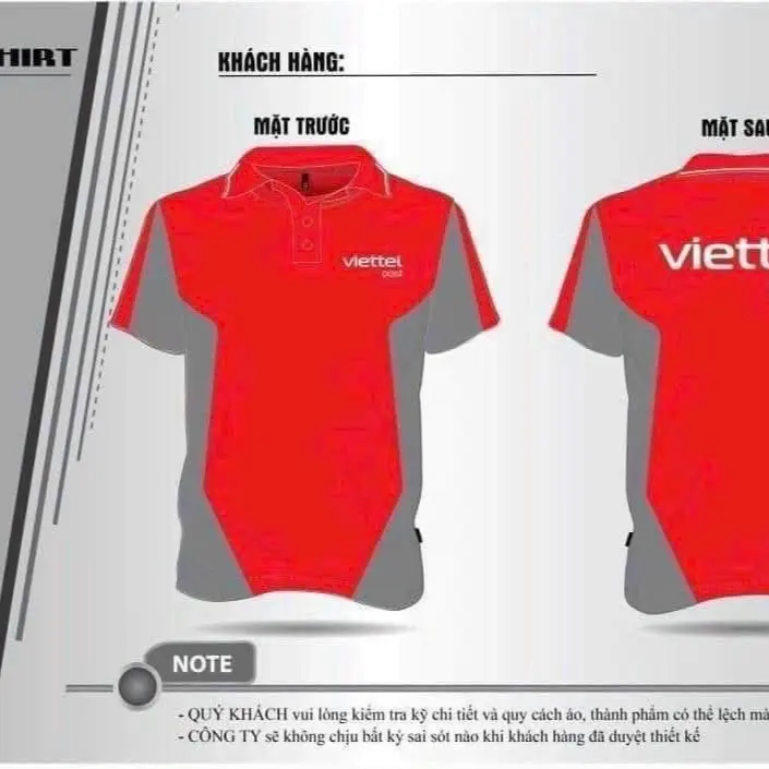 Áo đồng phục Viettel Post (nam - nữ) Xuka Shop
