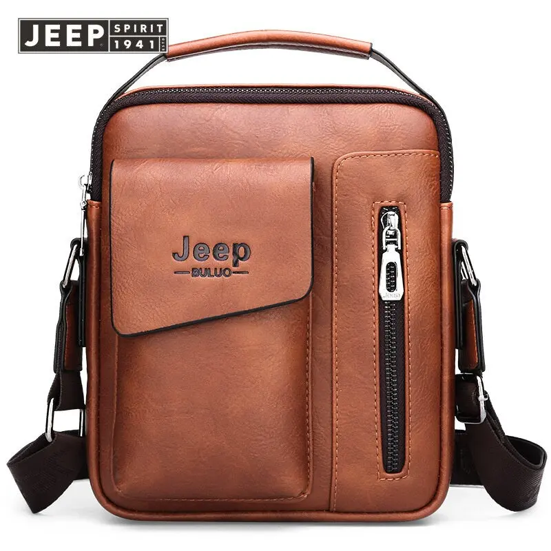 Túi Đeo Vai Nam, JEEP SPIRIT, 1941 ESTD, Phong Cách Công Sở Thường Ngày Thời Trang, Ba Lô, Cầm Tay, Túi Đeo Chéo Bag Nhung 8