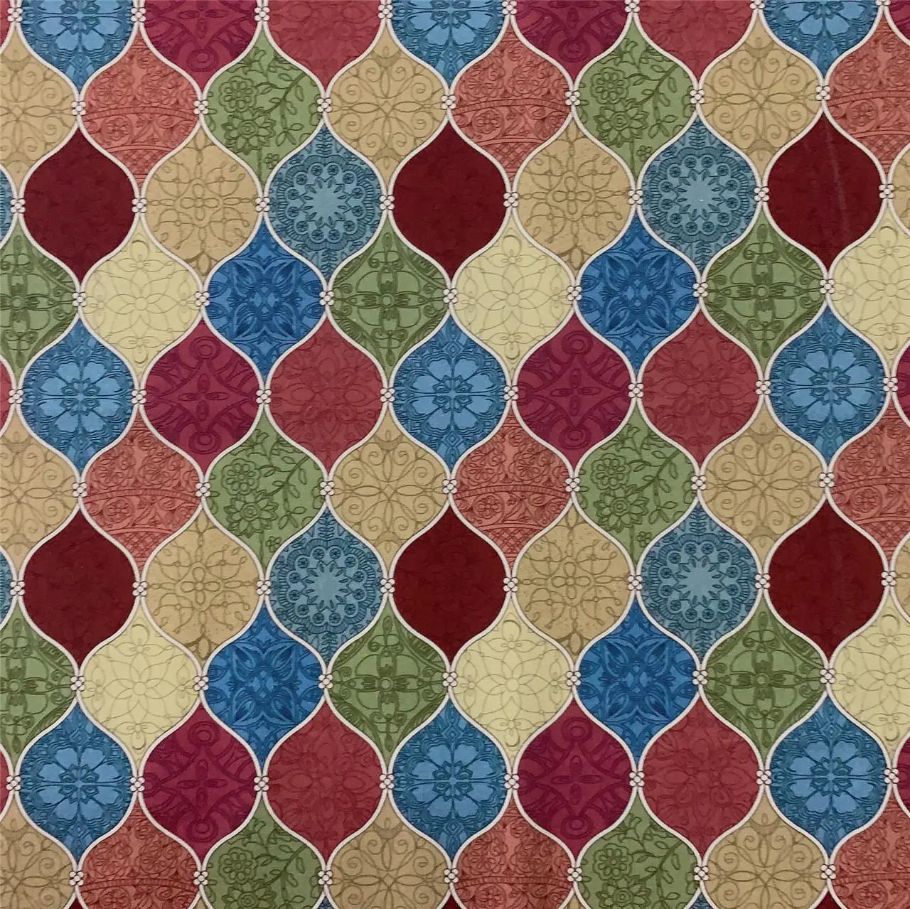 110cm Width cotton Fabric Vintage Ethnic Style Sewing Cloth Fabric DIY  Handmade Materials For Garments Pillowcase curtain