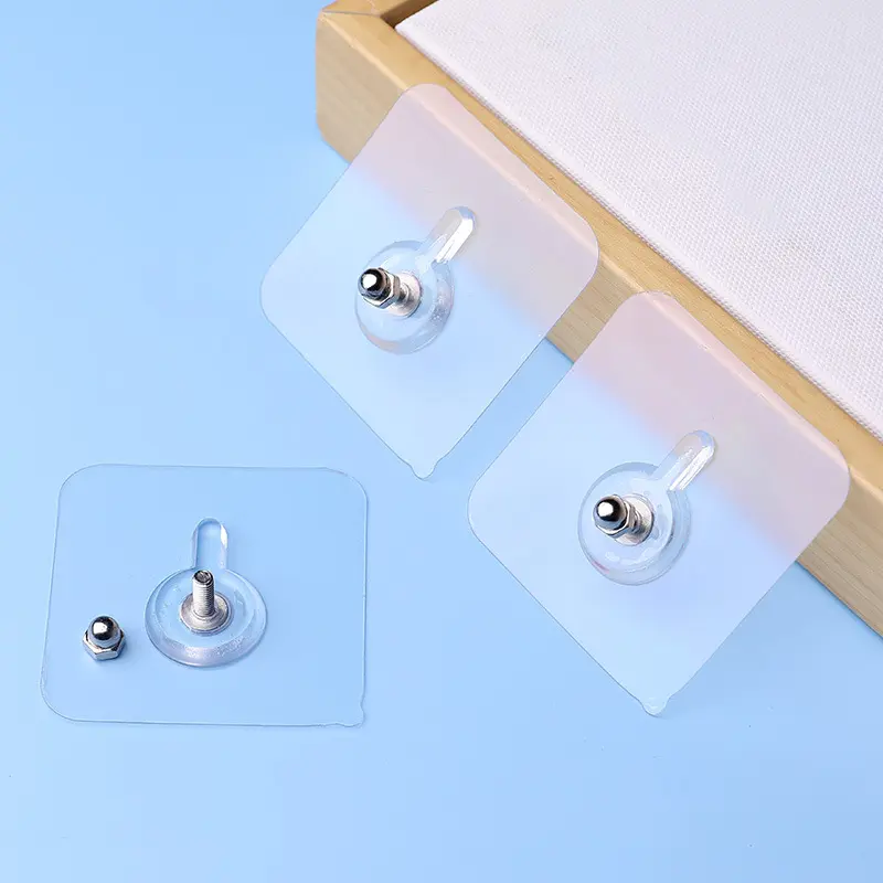 Combo 25 Miếng Dán Tường Kèm Ốc Đinh Vít - Không Cần Khoan Tường Treo Kệ Treo Tranh Siêu Chắc Treo Tường