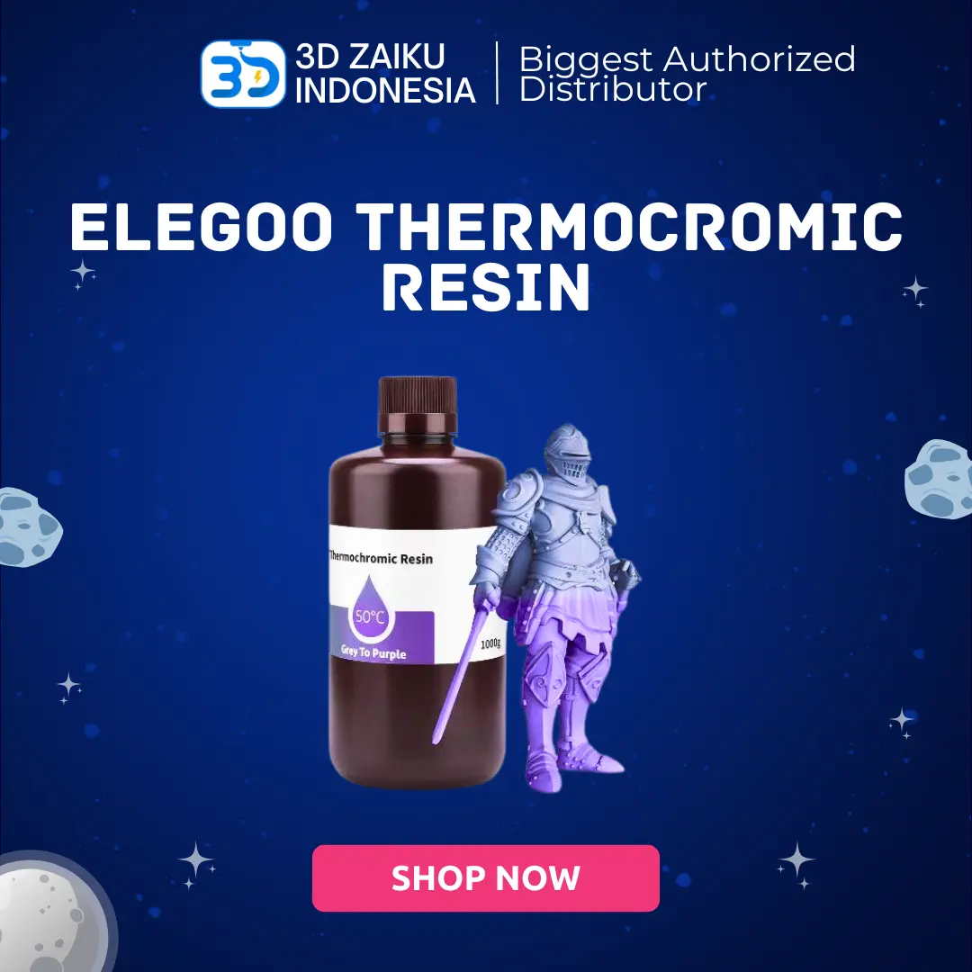 Elegoo Thermocromic Resin Change Color for DLP MSLA LCD 3D Printer
