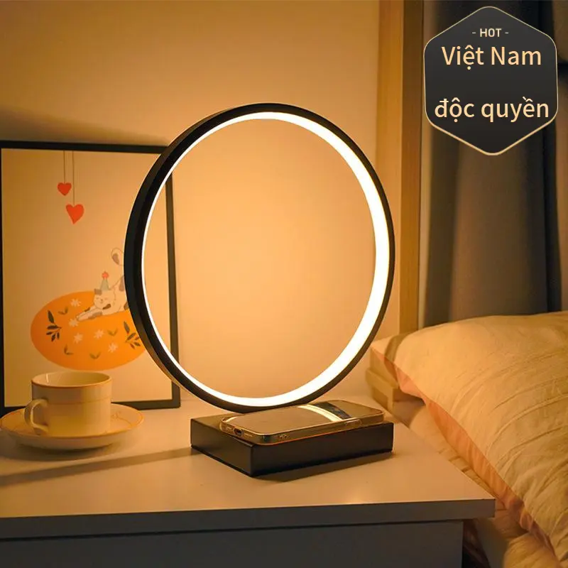 Đèn Bàn Vòng Lưu Trữ Thiết Kế Bắc Âu Cao Cấp Phong Cách Instagram Đèn Ngủ Nhỏ Thích Hợp Cho Bàn Ký Túc Xá Phòng Ngủ Và Đầu Giường Đèn Tạo Không Khí Trang Trí Giá rẻ