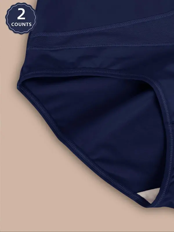 Women's Letter Print High Waist Brief, Regular Fit Breathable Comfortable Panty for Daily Wear, Women's Underwear for All Seasons, Womenswear 8
