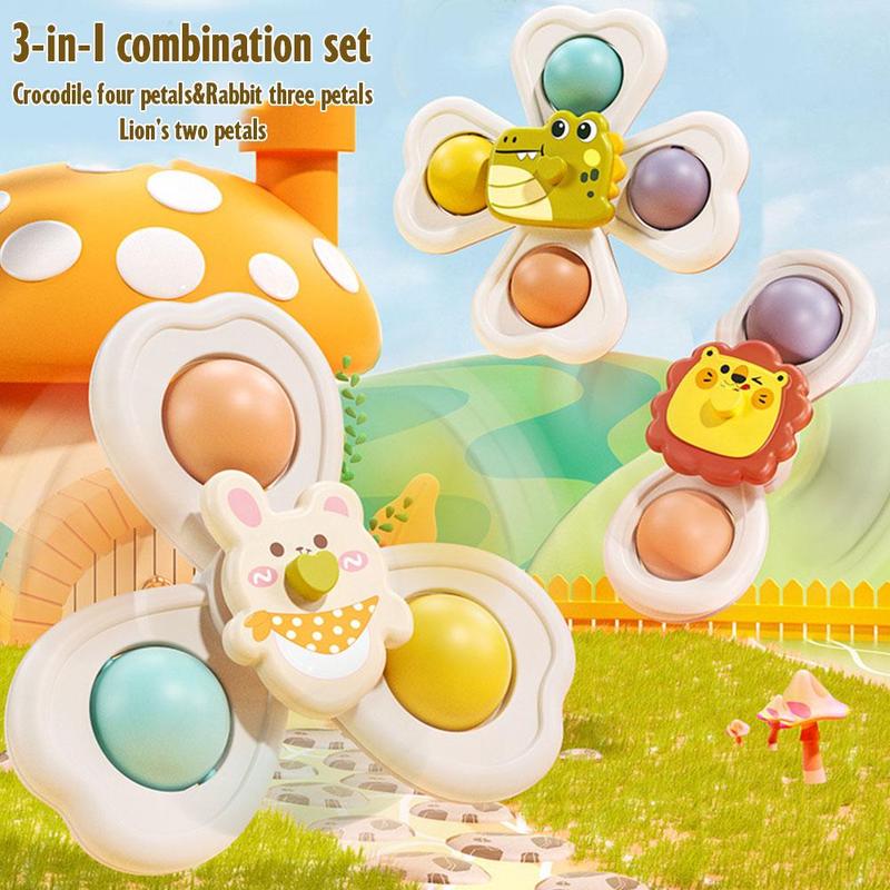 Product Introduction of Bộ Quay Treo Tường Chân Không Có Thể Xếp Chồng, 3 Bộ, Phát Triển Tư Duy Của Trẻ Em, Đồ Chơi Vui Nhộn Trò Chơi, T7O0 18