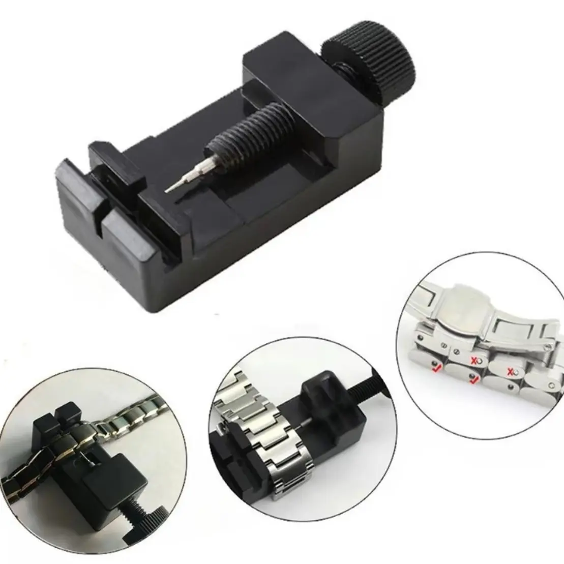 Dụng cụ tháo mắt xích đồng hồ tại nhà nhỏ gọn