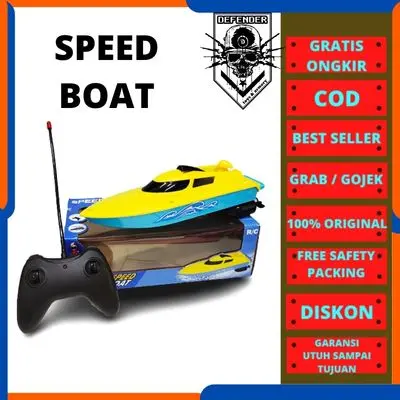 Mainan Perahu Air Remote Control Kapal RC Racing Boat