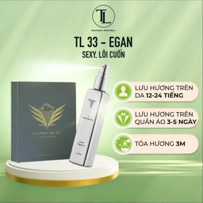 TL33 HƯƠNG NAM - Tinh Dầu Nước Hoa TLPERFUMEOIL SEXY, LÔI CUỐN 15ML