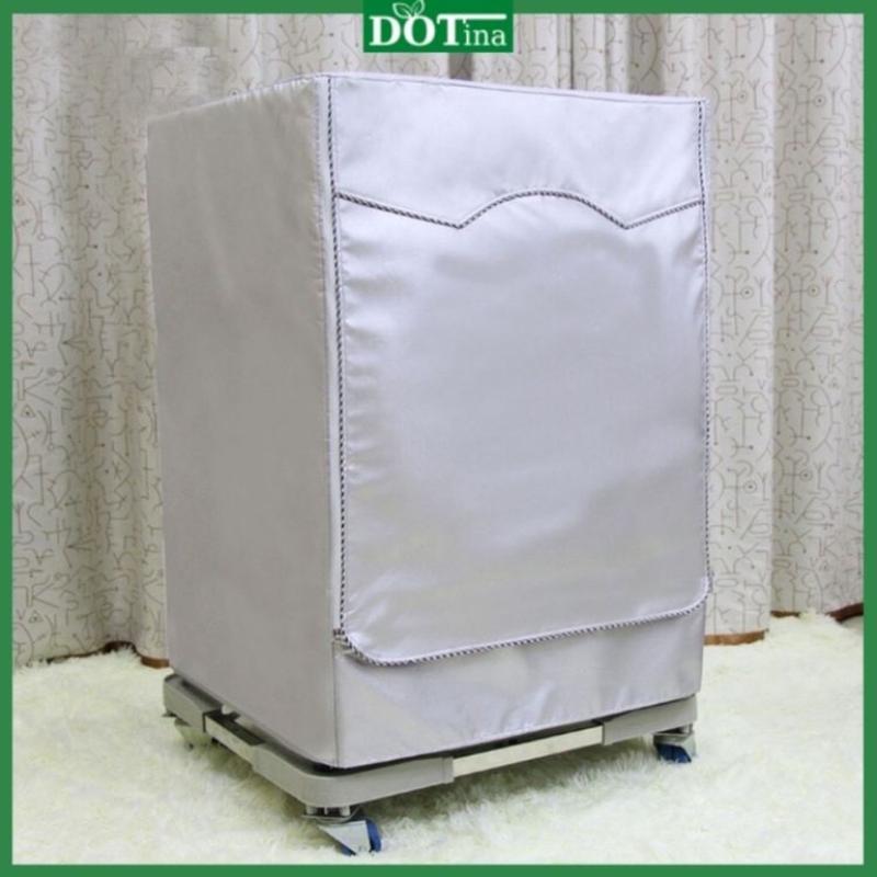 Bọc máy giặt cửa ngang vải bạt cao cấp chống thấm nước che mát máy ngăn bụi bẩn loại dày đẹp  Dotina