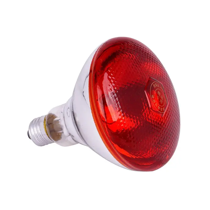 Bóng đèn sưởi ấm, 220V, Thích hợp cho gia cầm, bò sát, thực vật và lưỡng cư, đèn sưởi ấm, chăn nuôi, cách nhiệt hồng ngoại, có sẵn trong 100W / 150W / 200W / 250W 7