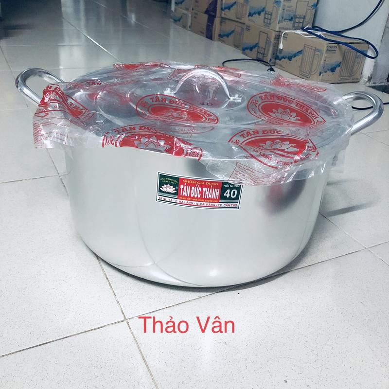 Nồi nhôm bầu loại 1 Tân Đức Thành 28cm đến 40cm