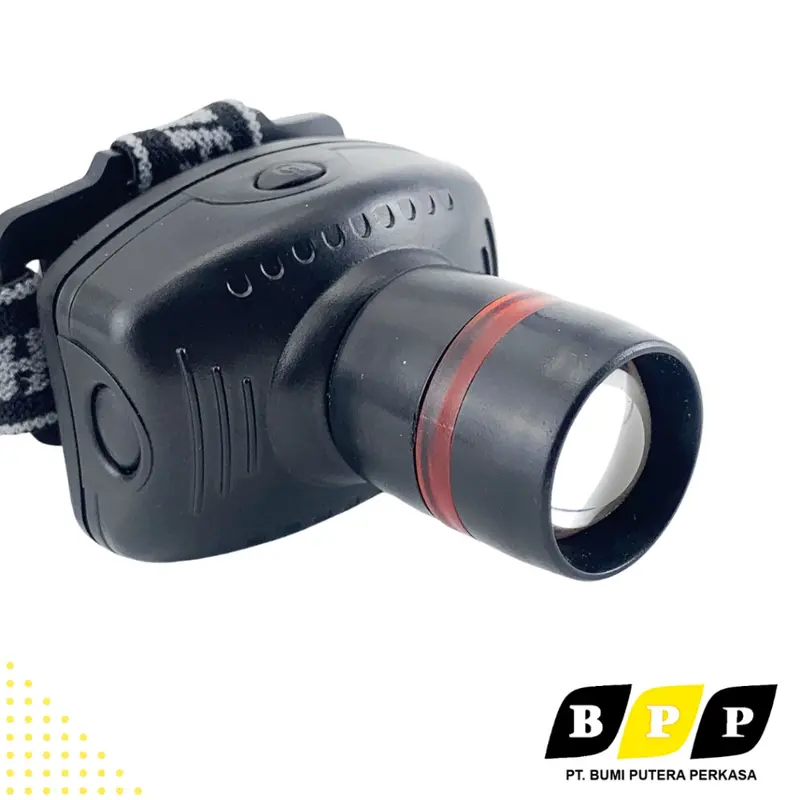 Head Lamp Outdoor Fokus Zoom LED 8206 | Lampu Senter Kepala Camping | 1801 2