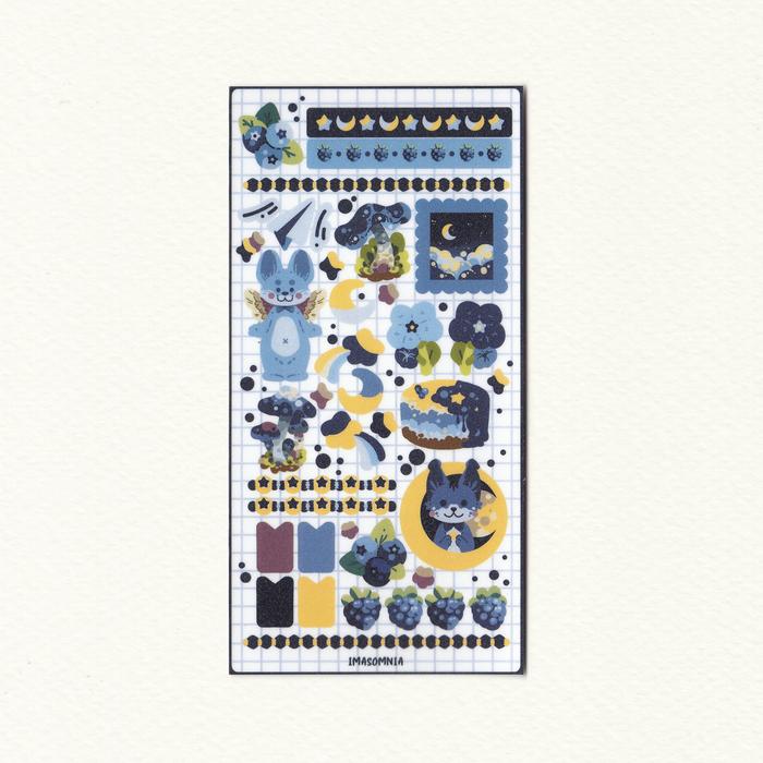 Gambar Sticker Deco Glitter Sticker Sheet TikiTaka Studio - Red dari Terrabookstore Kab. Ponorogo 5 Tokopedia