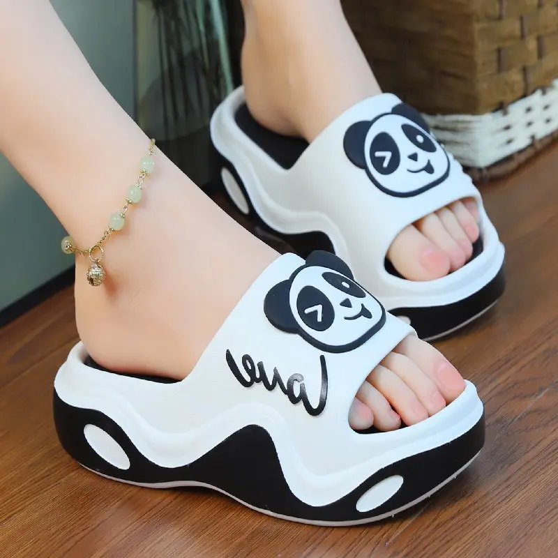 Dép Nữ Đế Cao Hàng Chuẩn Đẹp Nhập Quảng Châu Đế Cao 5cm DéP Shoes dép nữ dep  chong truot dép  xinh giày  mang dép  độn dép  xốp siêu nhẹ dép  bánh Nhung 1