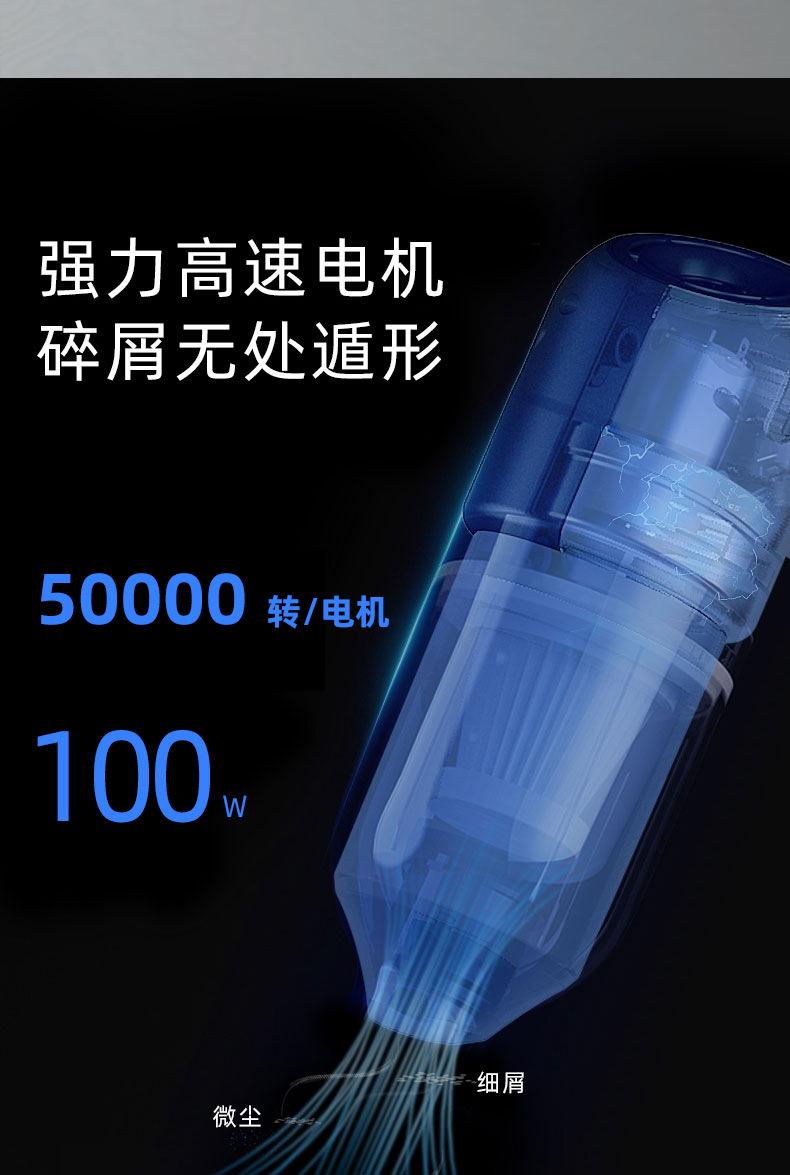 Product Introduction of Car Cleaner Car Wireless Portable Handheld Car Small Mini Dust Collector Super High Power 1