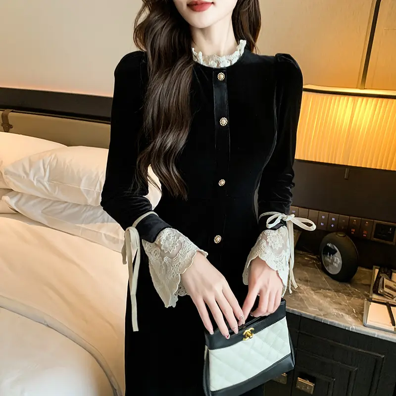 Váy Trang Trọng, Phong Cách Thanh Lịch, Thích Hợp Cho Mùa Thu