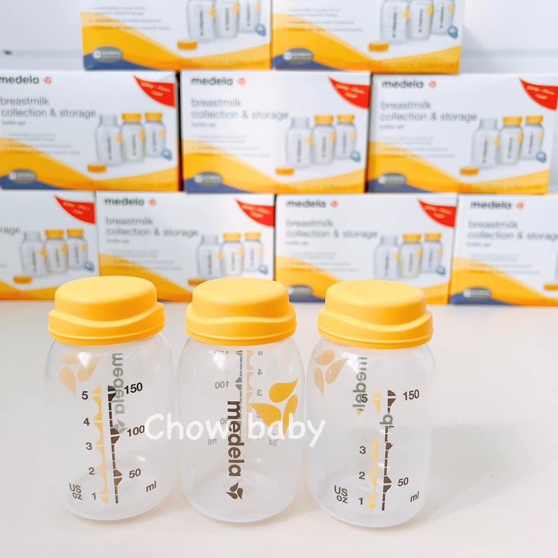  Bình Trữ Sữa Medela nhựa PP 150ml dùng cho mẹ và bé 