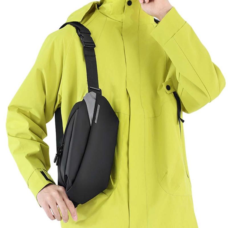 Outdoor Sports Fanny Pack, Casual Fashion Sling Bag, Multi-functional Chest Bag for Men, Sports Bag for Outdoor Activities 5