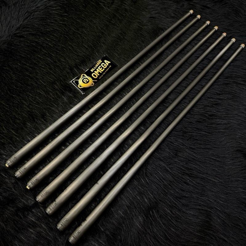 Ngọn Cơ/Gậy Bida Full Carbon Dragon 12.8mm Các Loại Ren Radial, Unilock, 3/8-10, 3/8-11