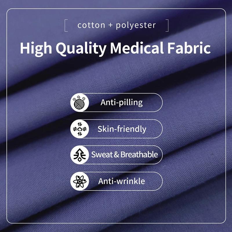 Áo Đồng Phục Phòng Khám Áo Đồng Phục Bác Sĩ Và Y Tá Thời Trang, Unisex, Co Giãn, Chống Nhăn, Thoáng Khí, Bán Chạy, Chỉ Trên Cùng 2