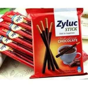 ZYLUC STICK BISCUIT STICK DENGAN CHOCOLATE CREAM ISI 20 X 11 GR