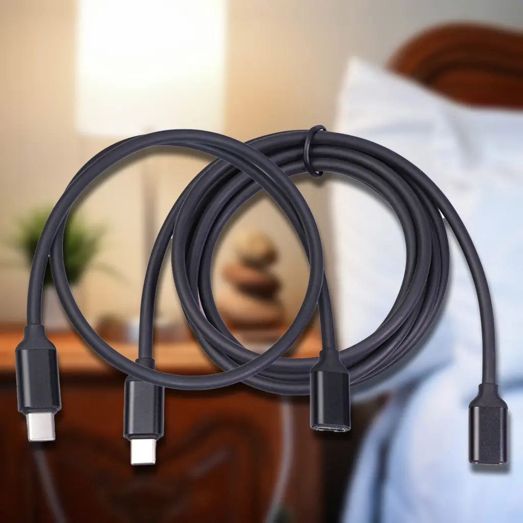 [Ready stock]- Type-C Extension Cable USB 20 05/1/15m Extender Cable Type-C Male to Female Power Extension Cable for Computer Convenient