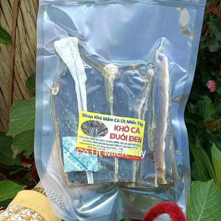 500gr KHÔ CÁ ĐUỐI ĐEN ĐẬM ĐÀ THƠM NGON