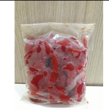 Mứt gừng đỏ làm bánh trung thu 500g 0