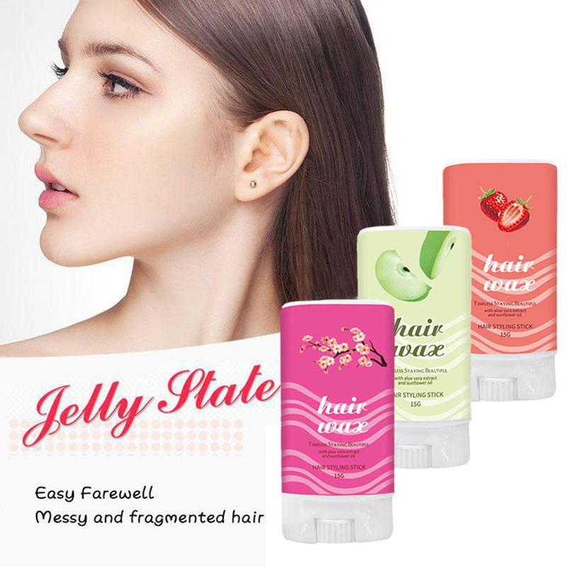 Product Introduction of Hair Wax Stick Broken Hair Tidying Smooth Styling Stick Hair Styling Cream Hair Broken Hair Stick Head Suitable For Small Broken Hair 31