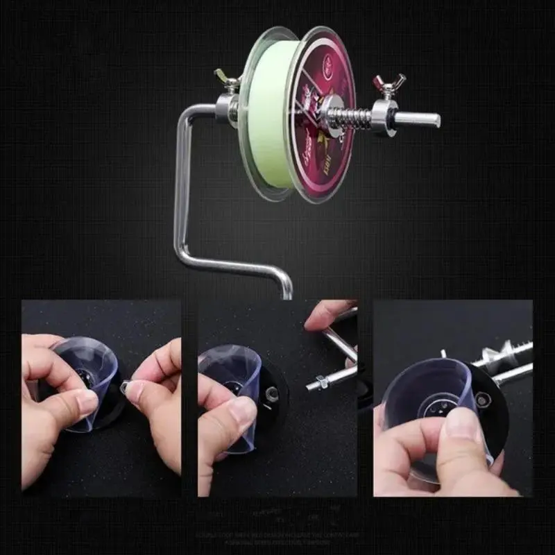 Durable Aluminum Fishing Line Winder, Portable Winder for Outdoor and Indoor Anglers, Fishing Accessories, Christmas Gift,  Cool Gadgets for Men 7