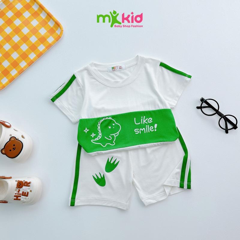 Bộ Đồ Cộc Tay Cho Bé Trai Bé Gái 9-30KG , Bộ Ngắn Tay hoạ tiết Hoạt Hình dễ thương, Chất thun lạnh Mềm Mát cho bé mặc nhà,  đi học 7