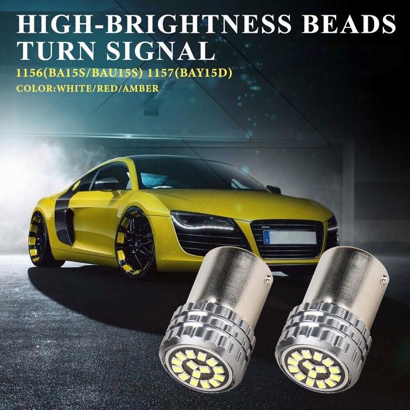 Product Introduction of 2PCS 1156 BA15S BAU15S P21W PY21W Signal Light 1157 BAY15D LED Bulb 2016SMD Brake Reverse Lamp Daytime Running Light 23