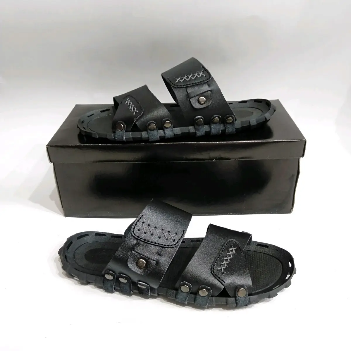 Sandal Kulit Asli Pria Dewasa Original