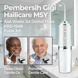 Pemindaian Oral Kesehatan: Pompa Gigi Elektrik Portable 1000W, Sprayer Gigi & Brush Elektrik, Pemeliharaan Mulut Lengkap & Efektif, Model XYZ, Panjang 15cm, Lebar 8cm