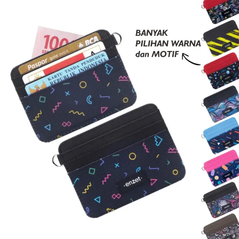 Dompet Kartu Tipis Card Wallet Simple Wallet Pria Wanita 0