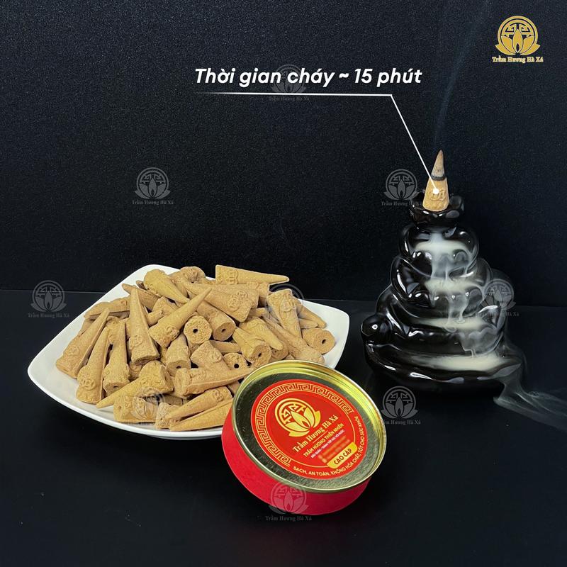 Nhang nụ trầm hương sạch thơm dịu của nhà Trầm Hương Hà Xá 3