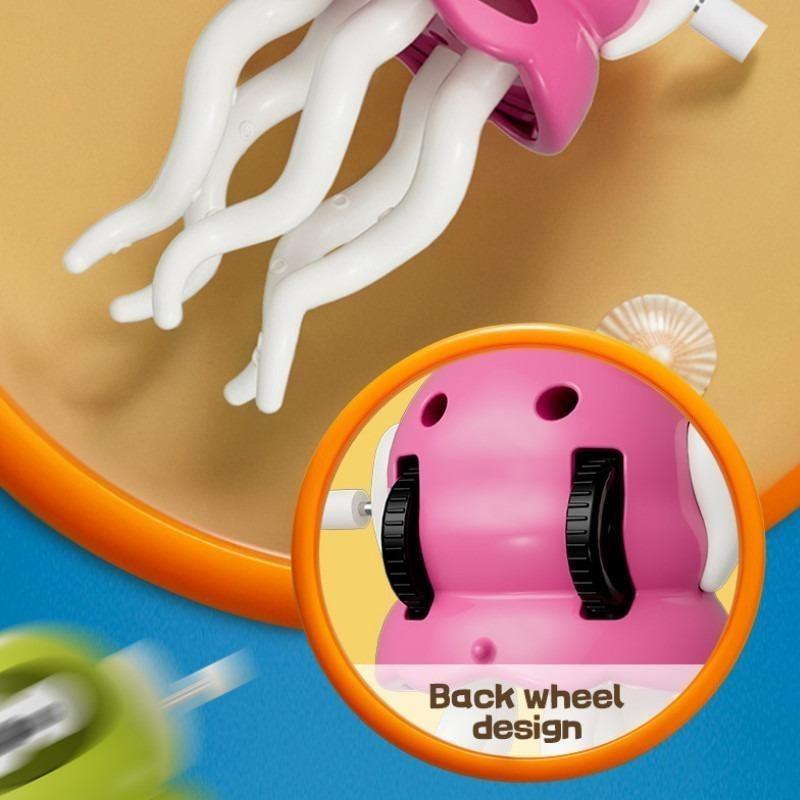 Mainan Penghilang Stres Gurita Menari Ajaib Robot Gurita Joget ABS / Hiburan Kocak / Untuk Hadiah Anak-anak