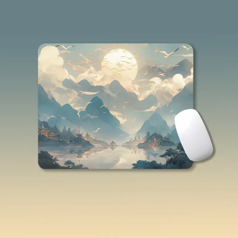 Lót Chuột Họa Tiết Dễ Thương Kích Thước 26x21cm Pad Chuột Chất Liệu Cao Su Đa Dạng Mẫu Mã Xinh Xắn 3