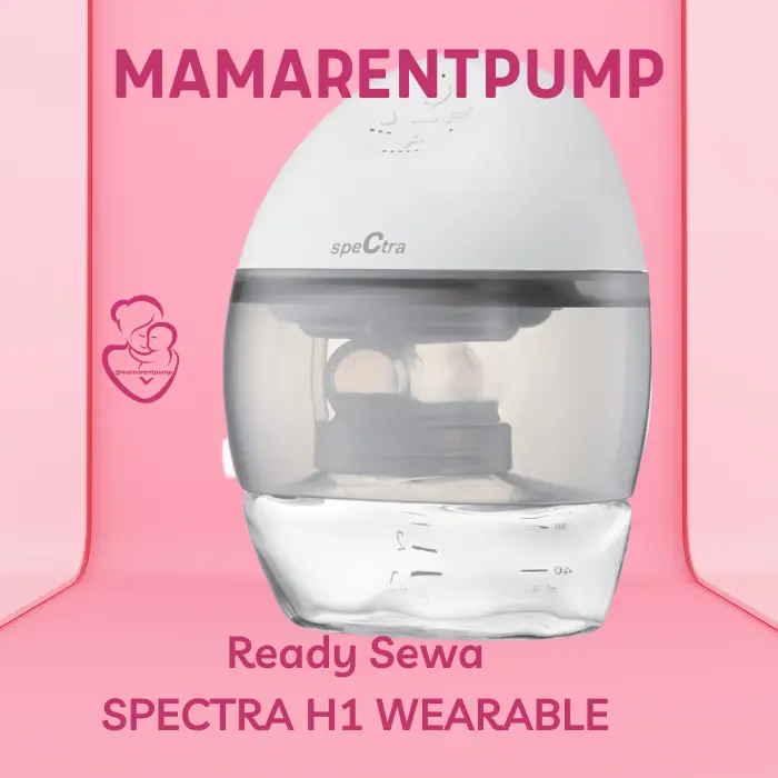 Sewa pompa ASI SPectra H1 Handsfree portable breastpump rental 1