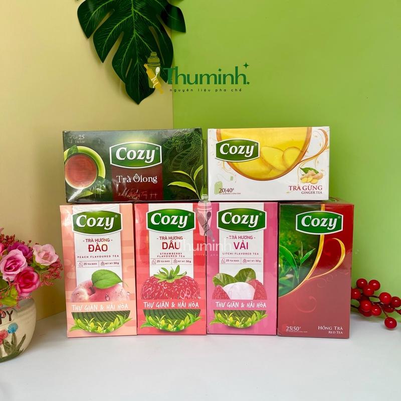  Trà Cozy Túi Lọc Có Đủ Hương  Hộp 50g x 25 gói  