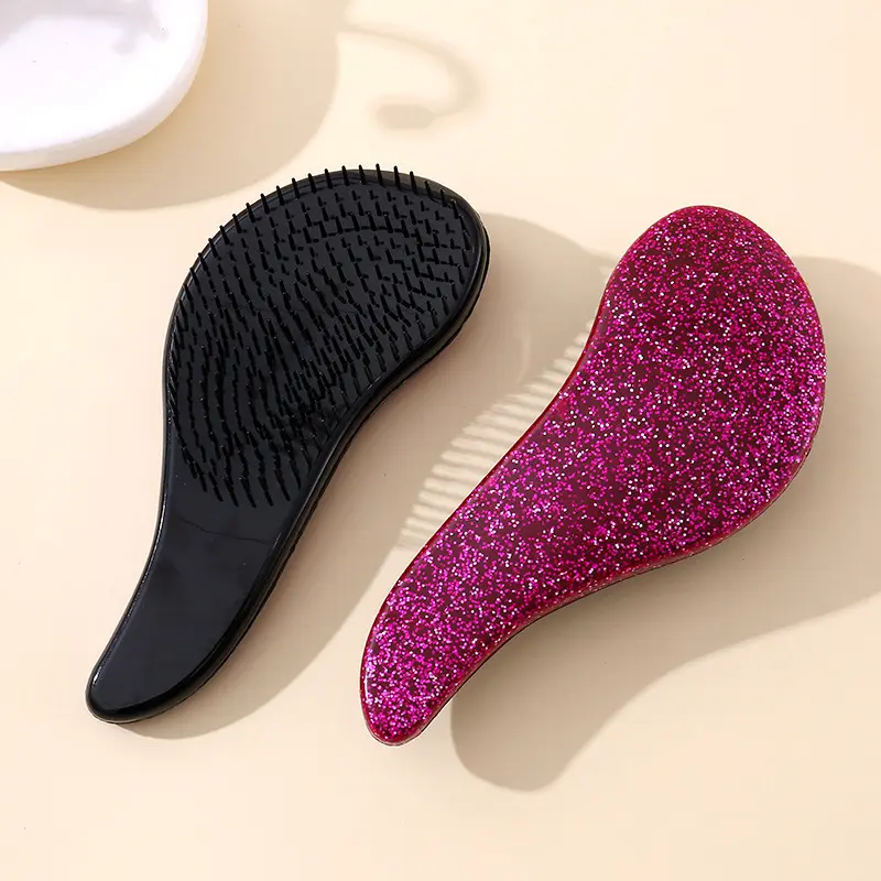 Lược Gỡ Rối, Tay Cầm Ma Thuật, Lược Chải Tóc Tắm, Dụng Cụ Tạo Kiểu Salon Mát Xa Chuyên Nghiệp, Dụng Cụ Taming, Thích Hợp Cho Phương Pháp Cô Gái Xoăn 2