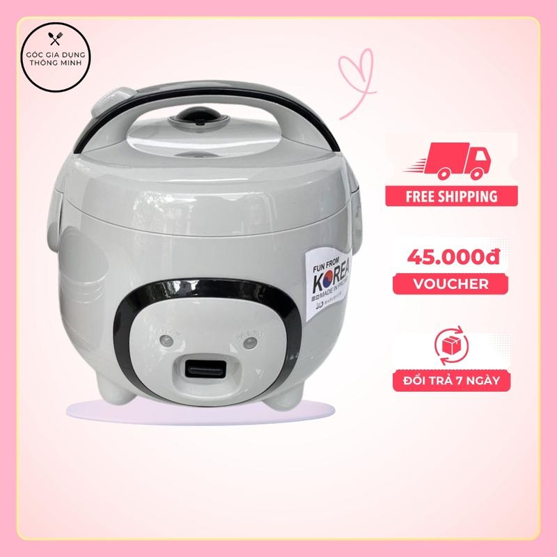 Nồi cơm điện mini Hàn Quốc kiểu dáng con lợn dung tích 1L, 1,2L và 1,8L