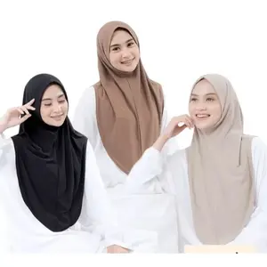 JILBAB BERGO HAMIDAH INSTAN NON PET JERSEY MENUTUP DADA