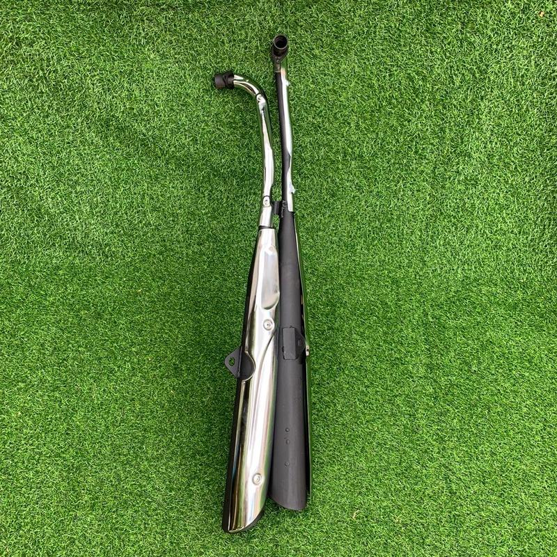 Pô WAVE A 2016 bụng đen êm gắn được nhiều dòng xe WAVE A-RS-S 100 WAVE DREAM xài gác chân RS