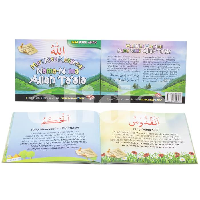 Gambar Buku Anak Mari Kita Mengenal Nama-Nama Allah Ta'ala, Asmaul Husna PIU dari Toko Alida Jakarta Kota Administrasi Jakarta Selatan Tokopedia