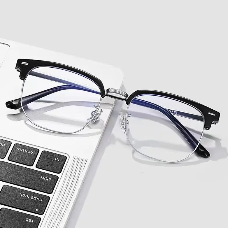 Mã X39 - Kính cận đổi màu kiểu dáng hàn quốc cho nam nữ chống tia uv form vuông 8