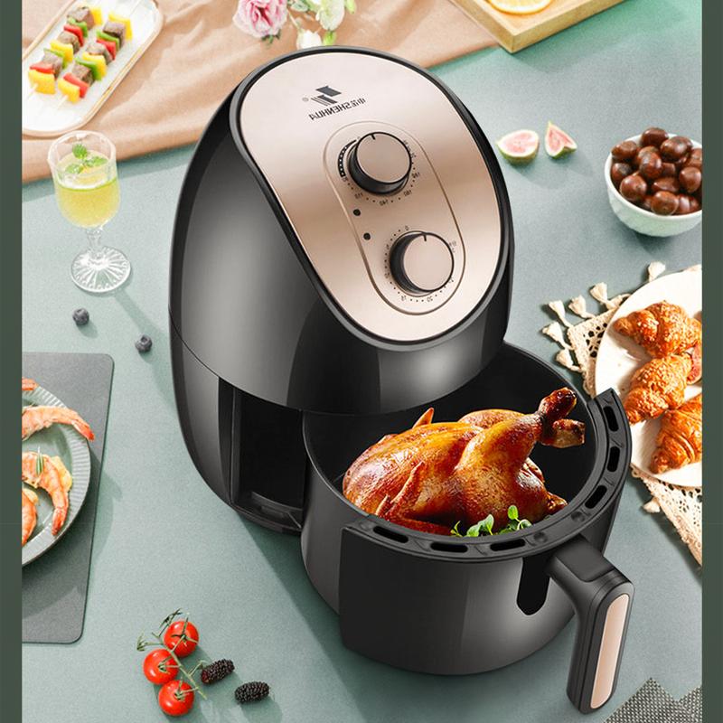 Product Introduction of KaiS airfryer หม้อทอดไร้มัน2023  ความจุสูง5L หม้อทอด หม้อไร้น้ำมัน หม้ออบไรน้ำมัน หม้อทอดไร้มัน หม้อทอดไร้มัน otto ไม่ต้องใช้น้ำมัน ไม่เกิดควันหม้อทอดไร้น้ำมัน Air fryer simplus  หม้ออบลมร้อน 3
