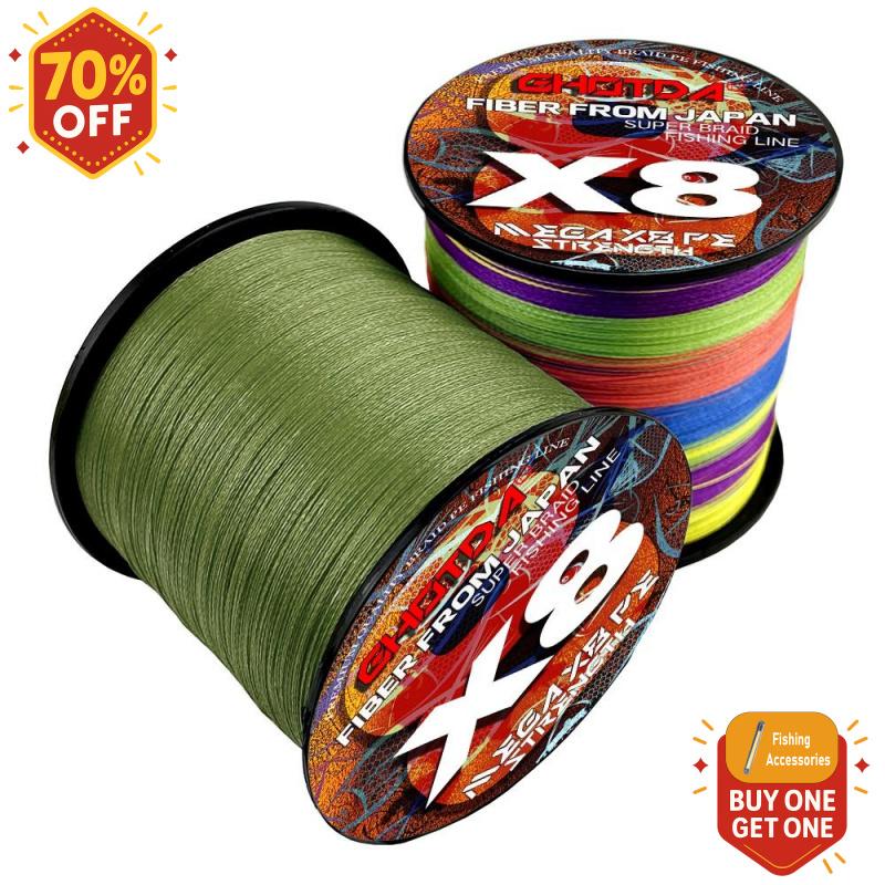 Tali Pancing Jalinan, Pe 100m, 8x, Wayar Super Kuat, Sesuai untuk ...