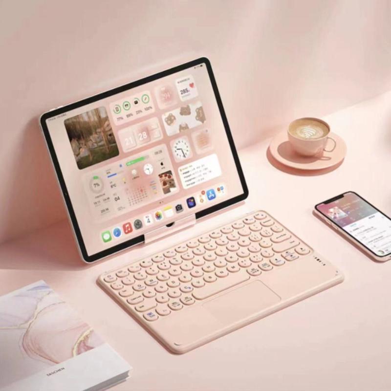 Product Introduction of Bàn phím Bluetooth, Bàn phím điều khiển ma thuật không gây ồn, Thích hợp cho điện thoại di động và máy tính bảng, chuột Thông Dụng Tương thích với Apple iPad và Android Notebook 2