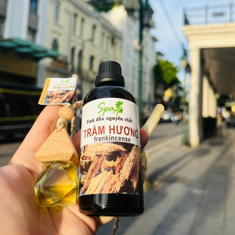 Tinh Dầu Trầm Hương Nguyên Chất SPA 100ML - 50ML -30ML Tặng vỏ lọ treo xe